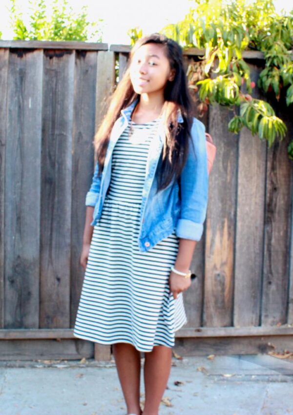 what i wore: first day of sophomore year