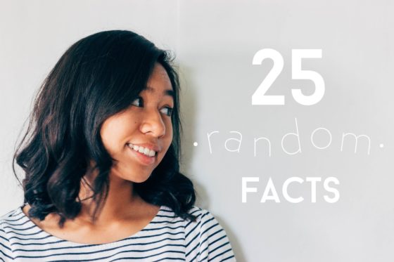25 Random Facts About Me