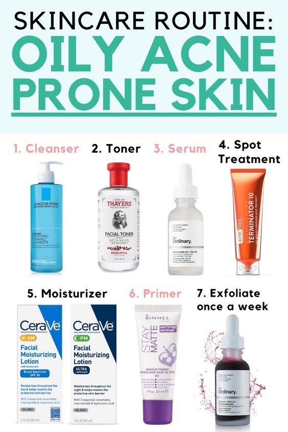 9 Best Skin Care Products for Oily Acne Prone Skin