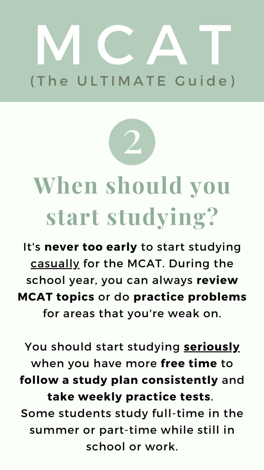 MCAT 101: Everything You Need To Know Before Studying For The MCAT