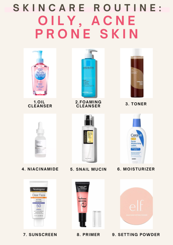9 Holy Grail Products for Oily, Acne Prone Skin (updated routine)